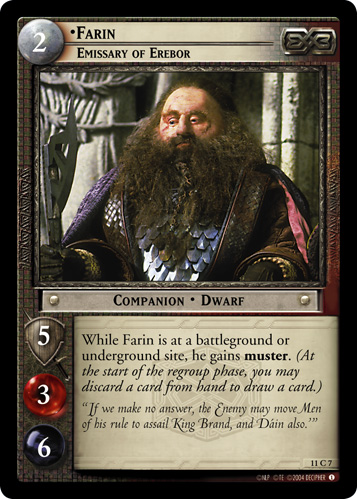 Farin, Emissary of Erebor